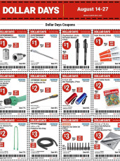 Harbor Freight Tools ad catalog