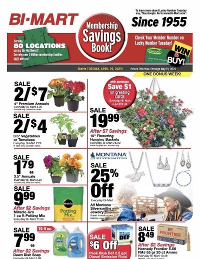 Bi-Mart ad catalog