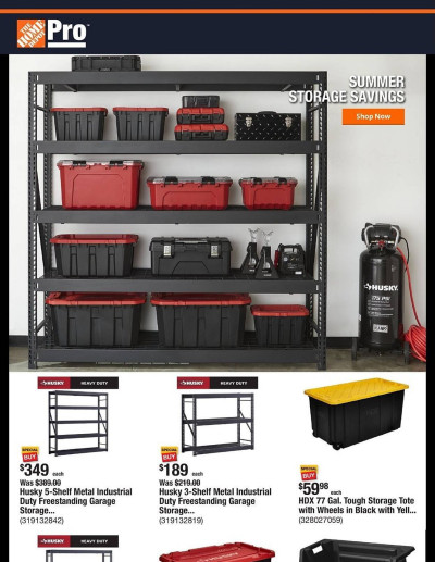 The Home Depot ad catalog