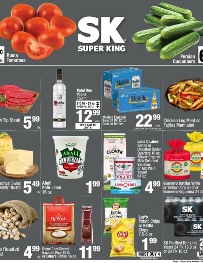 Super King Markets ad catalog