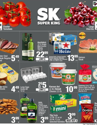 Super King Markets ad catalog