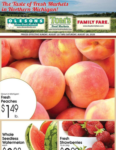 Family Fare ad catalog