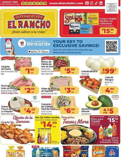 Supermercado El Rancho ad catalog