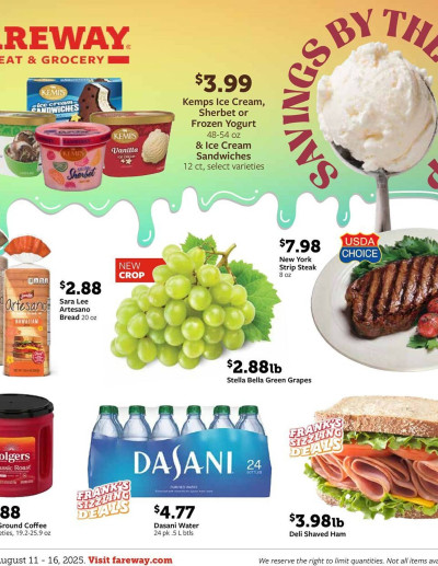 Fareway ad catalog