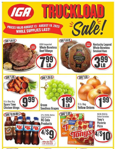IGA ad catalog
