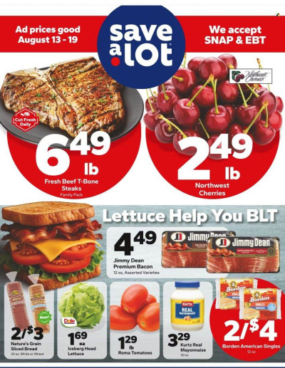 SAVE A LOT ad ad catalog