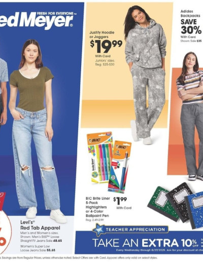 FRED MEYER ad - Home & Apparel ad catalog