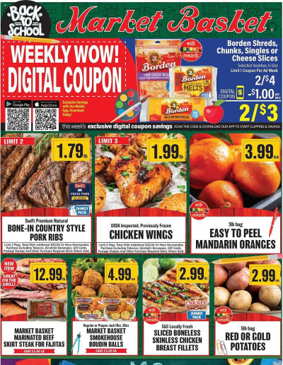 Market Basket ad catalog