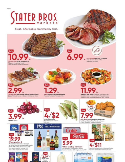 Stater Bros ad catalog