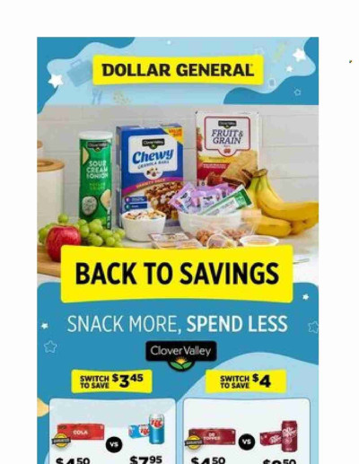 DOLLAR GENERAL ad - Switch to Save with DG Brands ad catalog