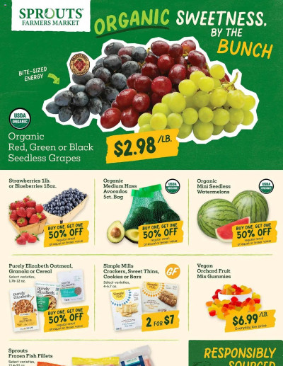 Sprouts Farmers Market ad catalog