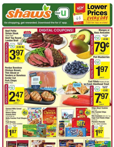 SHAW’S ad ad catalog