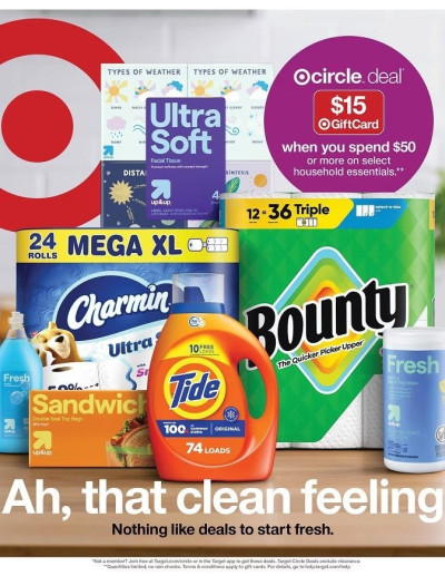 TARGET ad ad catalog