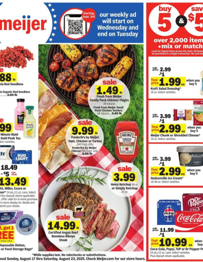 MEIJER ad ad catalog