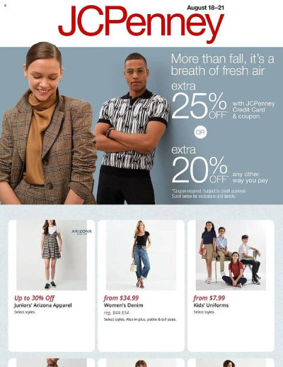 JC Penney ad catalog