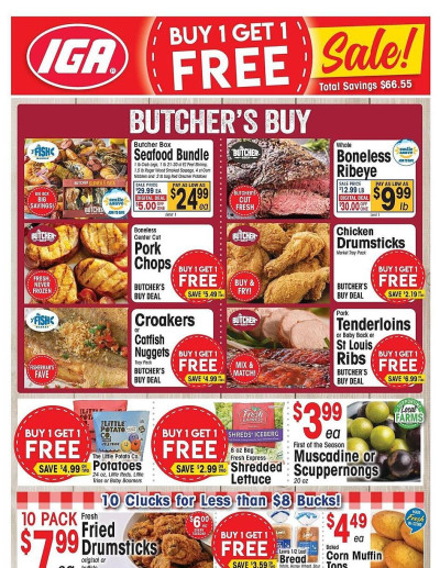 IGA ad catalog