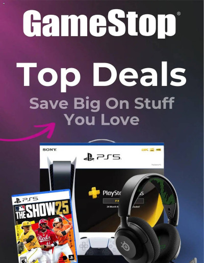 Game Stop ad catalog
