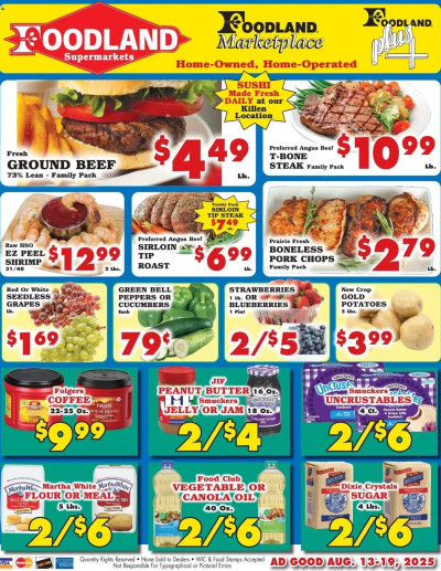 Foodland  - Supermarkets ad catalog