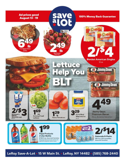 Save a Lot ad catalog