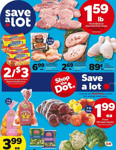Save a Lot ad catalog