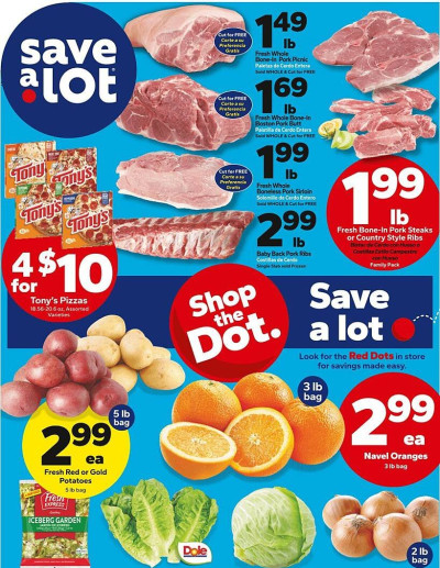Save a Lot ad catalog