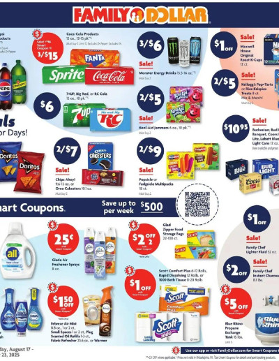 Family Dollar ad catalog