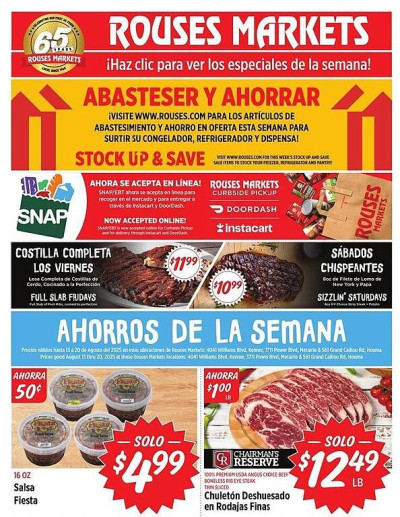 Rouses ad catalog