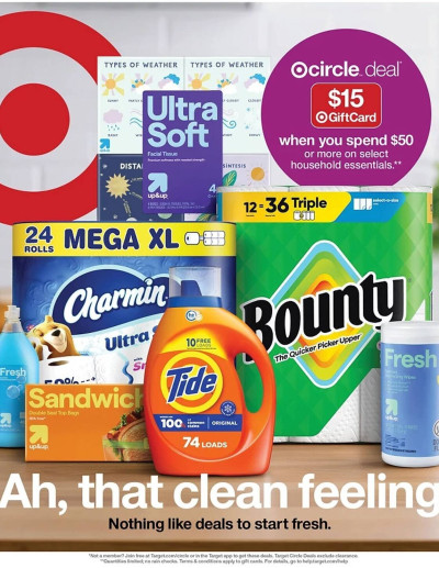Target ad catalog
