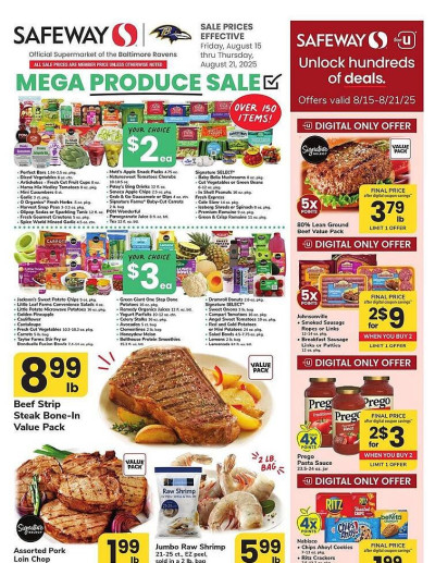 Safeway ad catalog