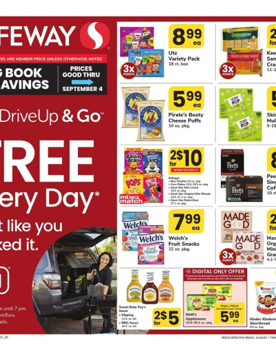 Safeway ad catalog