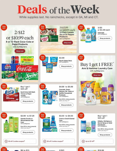 Walgreens ad catalog