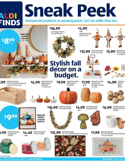 Aldi ad catalog