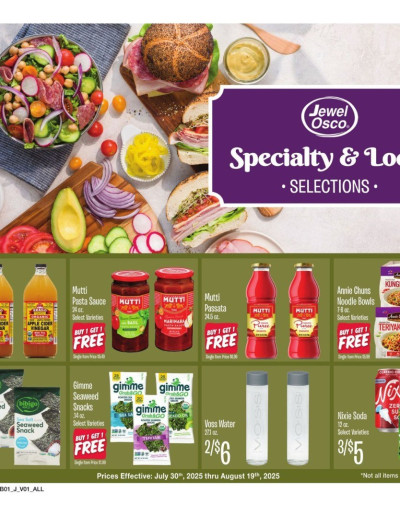 JEWEL OSCO ad - Organics Guide ad catalog