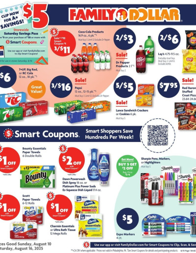 FAMILY DOLLAR ad - Current Ad ad catalog