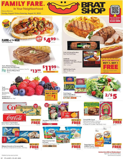 Family Fare Weekly Ad ad catalog