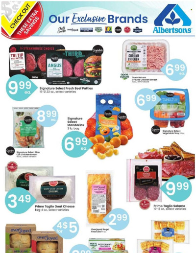 ALBERTSONS ad - Bonus Online Savings ad catalog