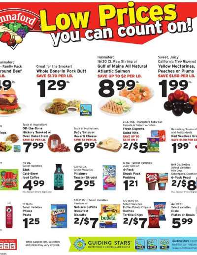 Hannaford ad catalog