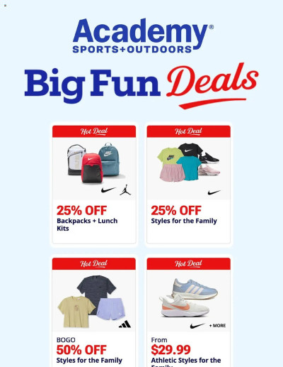 Academy ad catalog