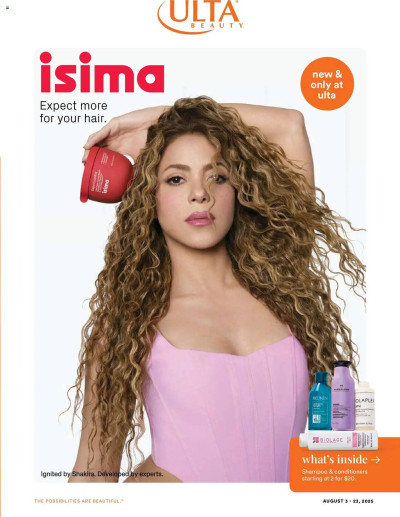 Ulta Beauty ad catalog