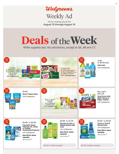 WALGREENS ad ad catalog