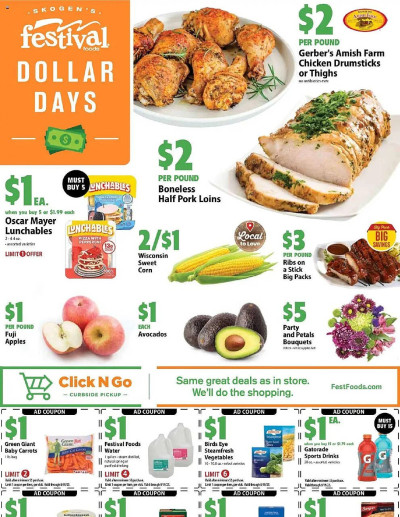 Festival Foods ad catalog
