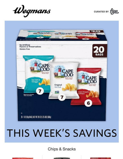 Wegmans ad catalog