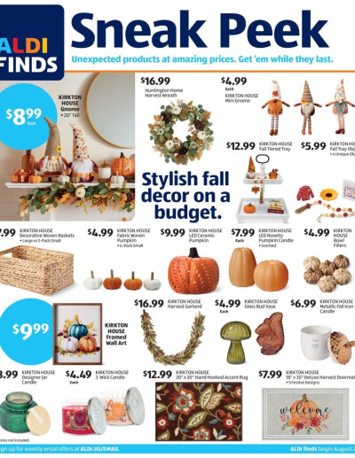 ALDI ad - In Store Ad ad catalog
