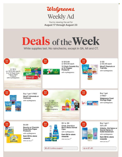 WALGREENS ad ad catalog