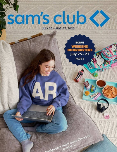 Sam's Club ad catalog