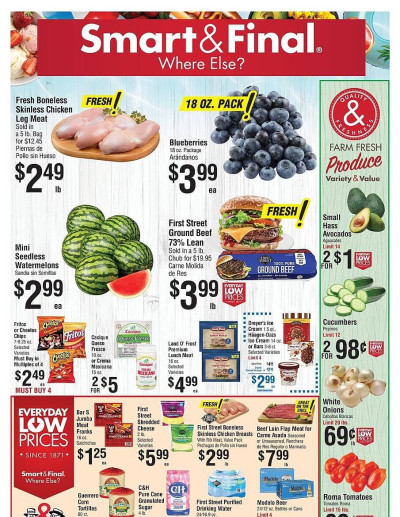 Smart & Final ad catalog