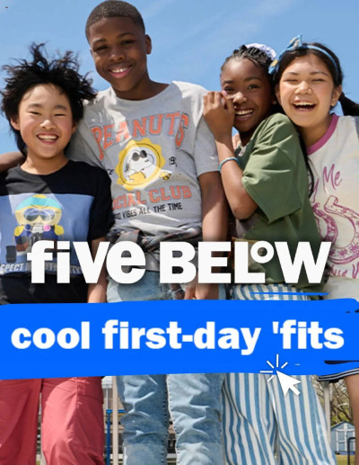 Five Below ad catalog