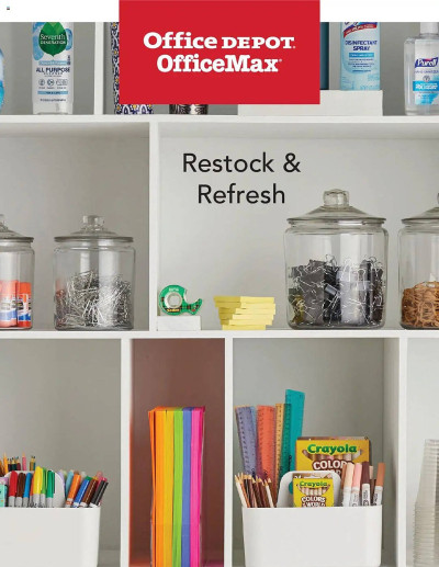 Office Depot ad catalog