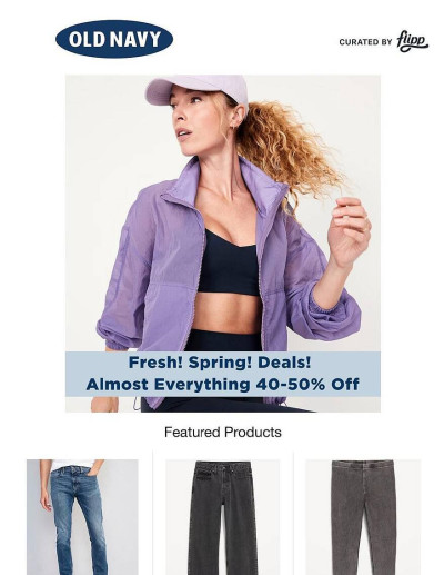 Old Navy ad catalog
