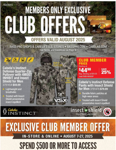Cabela's ad catalog